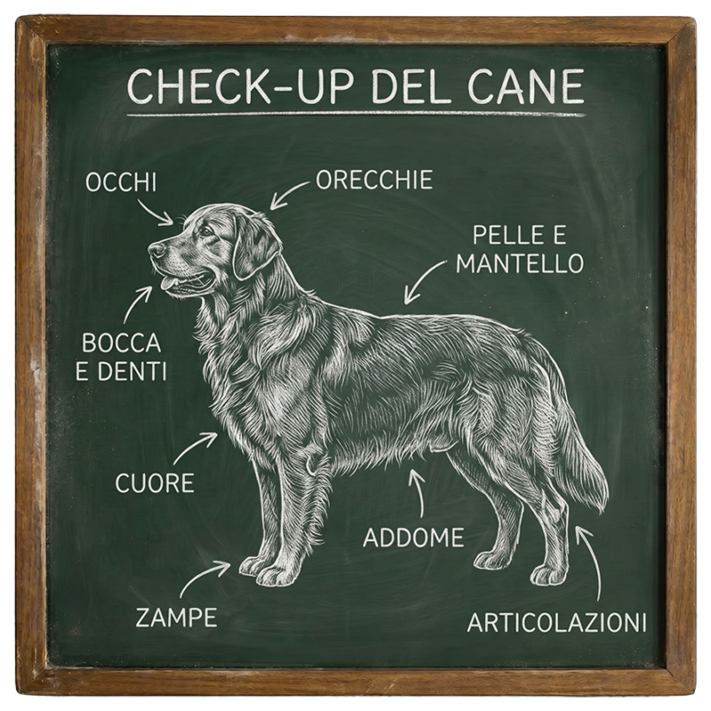 Check up del cane in 2 minuti
